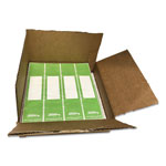 Tabbies File Pocket Handles, 9.63 x 2, Green/White, 4/Sheet, 12 Sheets/Pack view 3