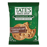 Tate's Chocolate Chip Cookies Snack Packs, 1 oz. Pack, 2 Cookies/Pack, 8 Packs/Box, 2 Boxes/Carton view 1