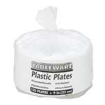 Tablemate Plastic Dinnerware, Plates, 9