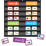 Teacher Created Resources Short Vowels Pocket Chart Cards - Skill Learning: Short Vowels - 205 Pieces view 3