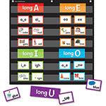 Teacher Created Resources Long Vowels Pocket Chart Cards - Skill Learning: Long Vowels - 205 Pieces view 3