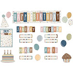 Teacher Created Resources Everyone is Welcome Happy Birthday Mini Bulletin Board - Theme/Subject: Welcome - Skill Learning: Birthday - 65 Pieces - 1 Set orginal image
