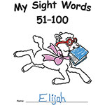 Teacher Created Resources My Own Books Sight Words Pack Printed Book view 2