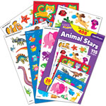 Trend Enterprises Sticker Variety Pack,Supershapes,Animals,115 Designs,488/Pk view 2