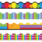 Trend Enterprises Color Collage Themed Trimmer, 12 Panels, 39'' Long orginal image