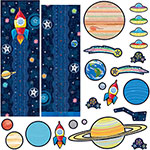 Trend Enterprises Up We Grow! Growth Chart Learning Set - Skill Learning: Science, Space - 24 Pieces view 1