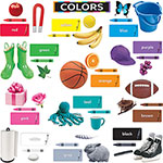 Trend Enterprises Colors All Around Us Learning Set - Learning Theme/Subject - Durable, Reusable, Sturdy - Multi view 1