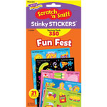 Trend Enterprises Stinky Stickers Variety Pack, Mixed Shapes, 350/Pack orginal image