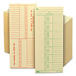 TOPS Time Clock Cards, Replacement for K14-15, Two Sides, 3.38 x 8.25, 500/Box view 1