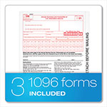 TOPS Five-Part 1099-NEC Online Tax Kit, 8.5 x 11, 3/Page, 24/Pack view 4