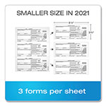 TOPS Five-Part 1099-NEC Tax Forms, 8.5 x 11, 3/Page, 50/Pack view 4