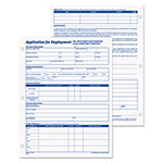 TOPS Employee Application Form, 8.38 x 11, 1/Page, 50 Forms/Pad, 2 Pads/Pack orginal image