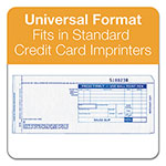 TOPS Credit Card Sales Slip, 7 7/8 x 3-1/4, Three-Part Carbonless, 100 Forms view 3