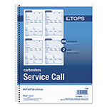 TOPS Service Call Book, Two-Part Carbonless, 4 x 5.5, 4/Page, 200 Forms view 2