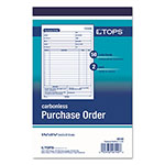 TOPS Purchase Order Book, Two-Part Carbonless, 5.56 x 8.44, 1/Page, 50 Forms view 2