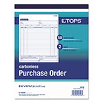 TOPS Purchase Order Book, Two-Part Carbonless, 8.38 x 10.19, 1/Page, 50 Forms view 2
