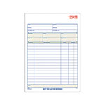 TOPS Sales Order Book, 5-9/16 x 7-15/16, Two-Part Carbonless, 50 Sets/Book orginal image