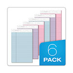 TOPS Prism + Colored Writing Pads, Narrow Rule, 50 Assorted Pastel-Color 5 x 8 Sheets, 6/Pack view 3