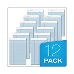 TOPS Prism + Colored Writing Pads, Narrow Rule, 50 Pastel Blue 5 x 8 Sheets, 12/Pack view 1