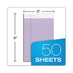 TOPS Prism + Colored Writing Pads, Narrow Rule, 50 Pastel Orchid 5 x 8 Sheets, 12/Pack view 2