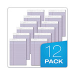 TOPS Prism + Colored Writing Pads, Narrow Rule, 50 Pastel Orchid 5 x 8 Sheets, 12/Pack view 3