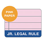 TOPS Prism + Colored Writing Pads, Narrow Rule, 50 Pastel Pink 5 x 8 Sheets, 12/Pack view 5