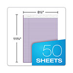 TOPS Prism + Colored Writing Pads, Wide/Legal Rule, 50 Pastel Orchid 8.5 x 11.75 Sheets, 12/Pack view 2
