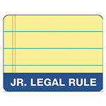 TOPS Docket Gold Ruled Perforated Pads, Narrow Rule, 50 Canary-Yellow 5 x 8 Sheets, 12/Pack view 4