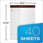 TOPS Docket Gold Planning Pads, Project-Management Format, Quadrille Rule (4 sq/in), 40 White 8.5 x 11.75 Sheets, 4/Pack view 3