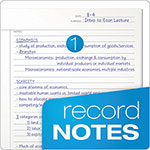 TOPS FocusNotes Legal Pad, Meeting-Minutes/Notes Format, 50 White 8.5 x 11.75 Sheets view 2