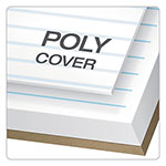 TOPS Docket Gold Steno Pads, Gregg Rule, Frosted White Cover, 100 White (Heavyweight 20 lb Bond) 6 x 9 Sheets view 5