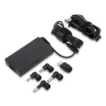 Targus Ultra-Slim Laptop Charger for Various Devices, 65W, Black view 1