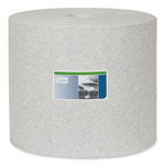Tork Industrial Cleaning Cloths, 1-Ply, 12.6 x 13.3, Gray, 1,050 Wipes/Roll view 1