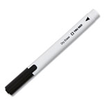 TRU RED™ Pen Style Dry Erase Marker, Fine Bullet Tip, Black, Dozen view 1
