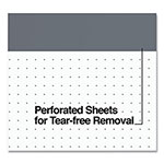 TRU RED™ Writing Pad, Dotted Rule (4 sq/in), 50 White 8.5 x 11 Sheets view 2