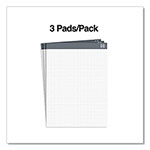 TRU RED™ Writing Pad, Dotted Rule (4 sq/in), 50 White 8.5 x 11 Sheets view 5