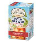 Twinings Cold Brew Iced Tea Bags, English Classic, 0.07 oz Tea Bag, 20/Box view 3