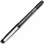 Uni-Ball Rollerball Pen,Soft Grip,Needle Tip,.5mm,Black Ink view 2