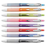 Uni-Ball Signo 207 Retractable Gel Pen, Medium 0.7mm, Assorted Ink/Barrel, 8/Set view 1