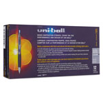 Uni-Ball 207 Signo Gel Ultra Micro Retractable Gel Pen, 0.38mm, Blue Ink, Smoke Barrel view 4