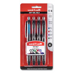 Uni-Ball 207 BLX Series Gel Pen, Retractable, Medium 0.7 mm, Assorted Ink and Barrel Colors, 4/Pack view 2