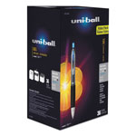 Uni-Ball Signo 207 Retractable Gel Pen Value Pack, 0.7mm, Blue Ink, Black Barrel, 36/Box view 2
