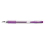 Uni-Ball Stick Gel Pen, Micro 0.38mm, Assorted Ink, Clear Barrel, 8/Set view 2