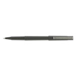 Uni-Ball Stick Roller Ball Pen, Micro 0.5mm, Black Ink/Barrel, 72/Pack view 2