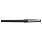 Uni-Ball Stick Roller Ball Pen, Micro 0.5mm, Blue Ink, Black Barrel, 72/Pack view 1