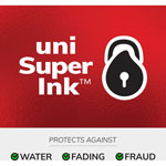 Uni-Ball UB One Gel Pens - 0.7 mm Pen Point Size - Black Gel-based Ink - 1 Dozen view 2