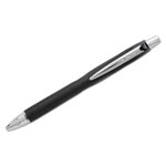Uni-Ball Jetstream Retractable Ballpoint Pen, Bold 1mm, Black Ink, Black Barrel view 1
