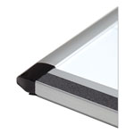U Brands PINIT Magnetic Dry Erase Board, 36 x 24, White view 1