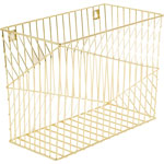 U Brands Hanging File Basket, Bent Wire, 9-1/2