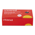 Universal Binder Clips Value Pack, Small, Black/Silver, 36/Box view 1